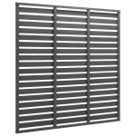 vidaXL Panou de gard, gri, 180x180 cm, WPC vidaXL Panou de gard, gri, 180x180 cm, WPC