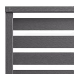 vidaXL Panou de gard, gri, 180x180 cm, WPC vidaXL Panou de gard, gri, 180x180 cm, WPC