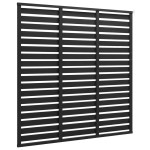 vidaXL Panou de gard, negru, 180x180 cm, WPC vidaXL Panou de gard, negru, 180x180 cm, WPC