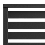 vidaXL Panou de gard, negru, 180x180 cm, WPC vidaXL Panou de gard, negru, 180x180 cm, WPC