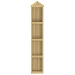 vidaXL Magazie unelte de grădină, 40x33x222 cm, lemn de pin tratat vidaXL Magazie unelte de grădină, 40x33x222 cm, lemn de pin tratat
