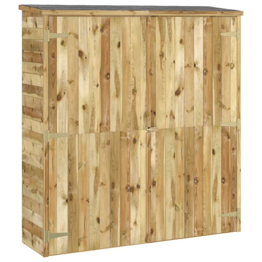 vidaXL Șopron de grădină pentru scule, 163x50x171 cm, lemn masiv pin