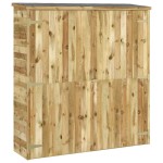 vidaXL Șopron de grădină pentru scule, 163x50x171 cm, lemn masiv pin vidaXL Șopron de grădină pentru scule, 163x50x171 cm, lemn masiv pin