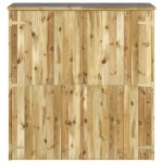 vidaXL Șopron de grădină pentru scule, 163x50x171 cm, lemn masiv pin vidaXL Șopron de grădină pentru scule, 163x50x171 cm, lemn masiv pin