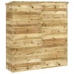 vidaXL Șopron de grădină pentru scule, 163x50x171 cm, lemn masiv pin vidaXL Șopron de grădină pentru scule, 163x50x171 cm, lemn masiv pin