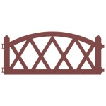 vidaXL Borduri de gazon, 17 buc., roșu, 10 m, PP vidaXL Borduri de gazon, 17 buc., roșu, 10 m, PP