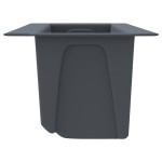 vidaXL Cutii de flori pentru europaleți 12 buc. gri 36x13,5x9,5 cm PP