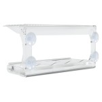 vidaXL Hrănitoare păsări pentru fereastră 2 buc. 30x12x15 cm acril vidaXL Hrănitoare păsări pentru fereastră 2 buc. 30x12x15 cm acril