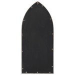 vidaXL Oglindă de grădină, nisipiu, 100x45 cm, fier uz exterior vidaXL Oglindă de grădină, nisipiu, 100x45 cm, fier uz exterior