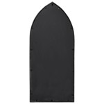 vidaXL Oglindă de grădină, negru, 100x45 cm, fier, uz exterior vidaXL Oglindă de grădină, negru, 100x45 cm, fier, uz exterior