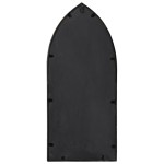 vidaXL Oglindă de grădină, negru, 70x30 cm, fier, uz exterior vidaXL Oglindă de grădină, negru, 70x30 cm, fier, uz exterior