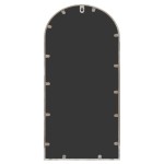 vidaXL Oglindă de grădină, nisipiu, 70x30 cm, fier, uz exterior