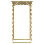 vidaXL Pergolă cu acoperiș, 100x90x200 cm, lemn de pin tratat vidaXL Pergolă cu acoperiș, 100x90x200 cm, lemn de pin tratat