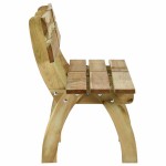 vidaXL Bancă de grădină, 160 cm, lemn de pin tratat vidaXL Bancă de grădină, 160 cm, lemn de pin tratat