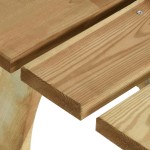 vidaXL Bancă de grădină, 160 cm, lemn de pin tratat vidaXL Bancă de grădină, 160 cm, lemn de pin tratat
