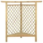 vidaXL Pergolă de colț cu banchetă, 166x81x174 cm, lemn de pin tratat vidaXL Pergolă de colț cu banchetă, 166x81x174 cm, lemn de pin tratat