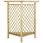 vidaXL Pergolă de colț cu banchetă, 166x81x174 cm, lemn de pin tratat vidaXL Pergolă de colț cu banchetă, 166x81x174 cm, lemn de pin tratat