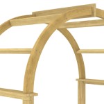 vidaXL Arcadă, 141x97x243 cm, lemn masiv de pin tratat vidaXL Arcadă, 141x97x243 cm, lemn masiv de pin tratat