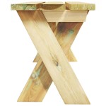 vidaXL Bancă de grădină, 110 cm, lemn de pin tratat vidaXL Bancă de grădină, 110 cm, lemn de pin tratat