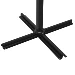 vidaXL Umbrelă în consolă de grădină, stâlp lemn, verde, 400x300 cm vidaXL Umbrelă în consolă de grădină, stâlp lemn, verde, 400x300 cm