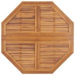 vidaXL Masă de grădină pliabilă,110x110x75 cm, lemn masiv de tec vidaXL Masă de grădină pliabilă,110x110x75 cm, lemn masiv de tec