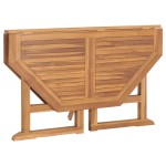 vidaXL Masă de grădină pliabilă,110x110x75 cm, lemn masiv de tec vidaXL Masă de grădină pliabilă,110x110x75 cm, lemn masiv de tec