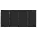 vidaXL Set mobilier de grădină cu perne, 7 piese, negru, poliratan vidaXL Set mobilier de grădină cu perne, 7 piese, negru, poliratan