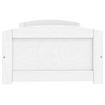 vidaXL Pat de zi cu 2 sertare "IRUN", alb, 90x200 cm, lemn masiv pin vidaXL Pat de zi cu 2 sertare "IRUN", alb, 90x200 cm, lemn masiv pin