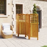 vidaXL Paravan de cameră 4 panouri 162x2x115 cm lemn masiv de acacia vidaXL Paravan de cameră 4 panouri 162x2x115 cm lemn masiv de acacia