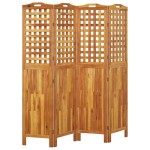 vidaXL Paravan de cameră 4 panouri 162x2x180 cm lemn masiv de acacia vidaXL Paravan de cameră 4 panouri 162x2x180 cm lemn masiv de acacia