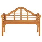 vidaXL Bancă de grădină, 125 cm, lemn masiv de acacia