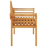 vidaXL Bancă de grădină, 125 cm, lemn masiv de acacia