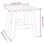 vidaXL Set mobilier de grădină, 3 piese, lemn masiv de molid vidaXL Set mobilier de grădină, 3 piese, lemn masiv de molid