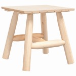 vidaXL Set mobilier de grădină, 3 piese, lemn masiv de molid vidaXL Set mobilier de grădină, 3 piese, lemn masiv de molid