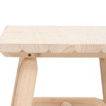 vidaXL Set mobilier de grădină, 3 piese, lemn masiv de molid vidaXL Set mobilier de grădină, 3 piese, lemn masiv de molid