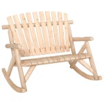 vidaXL Set mobilier de grădină, 4 piese, lemn masiv de molid vidaXL Set mobilier de grădină, 4 piese, lemn masiv de molid