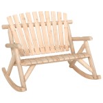 vidaXL Set mobilier de grădină, 5 piese, lemn masiv de molid vidaXL Set mobilier de grădină, 5 piese, lemn masiv de molid