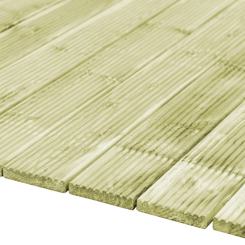vidaXL Plăci de pardoseală, 8 buc., 1,16 m² 1 m, lemn de pin tratat