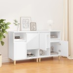 vidaXL Dulapuri, 2 buc, alb, 60x35x70 cm, lemn prelucrat