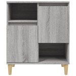 vidaXL Dulapuri, 2 buc, sonoma gri, 60x35x70 cm, lemn prelucrat