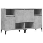 vidaXL Dulapuri, 2 buc, gri beton, 60x35x70 cm, lemn prelucrat