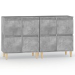 vidaXL Dulapuri, 2 buc, gri beton, 60x35x70 cm, lemn prelucrat