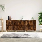 vidaXL Dulapuri, 3 buc, stejar afumat, 60x35x70 cm, lemn prelucrat vidaXL Dulapuri, 3 buc, stejar afumat, 60x35x70 cm, lemn prelucrat