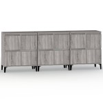 vidaXL Dulapuri, 3 buc, sonoma gri, 60x35x70 cm, lemn prelucrat vidaXL Dulapuri, 3 buc, sonoma gri, 60x35x70 cm, lemn prelucrat