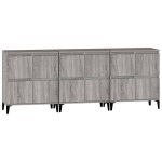 vidaXL Dulapuri, 3 buc, sonoma gri, 60x35x70 cm, lemn prelucrat vidaXL Dulapuri, 3 buc, sonoma gri, 60x35x70 cm, lemn prelucrat
