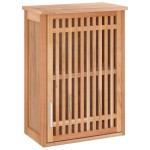 vidaXL Set mobilier de baie, 5 piese, lemn masiv de nuc