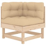 vidaXL Set mobilier de grădină cu perne, 8 piese, lemn masiv vidaXL Set mobilier de grădină cu perne, 8 piese, lemn masiv