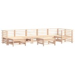 vidaXL Set mobilier de grădină cu perne, 8 piese, lemn masiv vidaXL Set mobilier de grădină cu perne, 8 piese, lemn masiv
