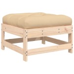 vidaXL Set mobilier relaxare de grădină & perne 6 piese lemn masiv pin vidaXL Set mobilier relaxare de grădină & perne 6 piese lemn masiv pin