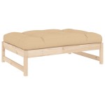 vidaXL Set mobilier relaxare de grădină & perne 6 piese lemn masiv pin vidaXL Set mobilier relaxare de grădină & perne 6 piese lemn masiv pin